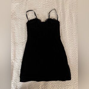 Elegant Black Mini Dress